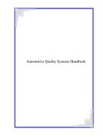 Tài liệu Automotive Quality Systems Handbook ppt