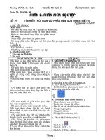 Bài soạn Giáo án Tin 8 kì 2