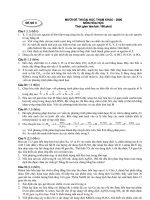 Tài liệu Đề và đáp án ôn thi hóa năm 2006 đề 3 pdf