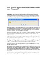 Gián án Khắc phục lỗi không tắt được USB