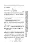 Tài liệu Solution of Linear Algebraic Equations part 5 docx