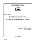 Tiểu luận triết mâu thuẫn biện chứng trong quá trình xây dựng nền kinh tế thị trường theo định hướng xã hội chủ nghĩa ở việt nam 