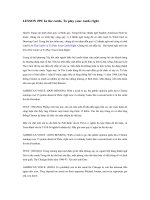 Tài liệu IDIOMS LESSON 099 doc