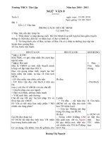 Gián án GA ngữ văn 9 ( 3 côt ) - Chuẩn KTKN