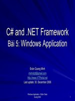 Tài liệu Bài 5: Windows Application docx