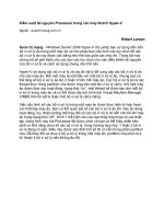 Tài liệu Kiểm soát tài nguyên Processor trong các máy khách Hyper-V pdf