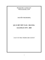 Quan hệ việt nam   mianma giai đoạn 1975   2005 