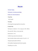 Tài liệu Huỷnh ppt