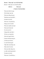 Bài soạn Bài thơ 