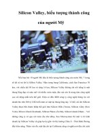 Tài liệu Silicon Valley, biểu tượng thành công của người Mỹ pptx