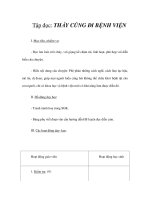 Tài liệu Tập đọc - THẦY CÚNG ĐI BỆNH VIỆN pptx