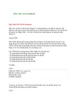 Tài liệu SQL Advanced part 6 doc