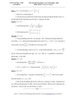 Tài liệu Đề thi thử Đại học năm 2008-2009 pptx