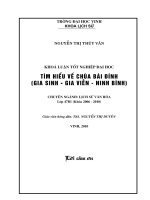Tìm hiểu về chùa bái đính (gia sinh   gia viễn   ninh bình) 