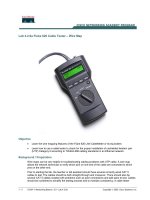 Tài liệu Lab 4.2.9a Fluke 620 Cable Tester – Wire Map pptx