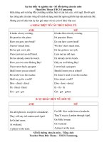 Tài liệu TIENG ANH VA TIENG MY