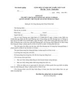 Tài liệu Đăng ký tổ chức trưng bày hàng giả pdf