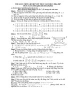 Tài liệu DE THI GV GIOI HUYEN CAN LOC-DUC THo