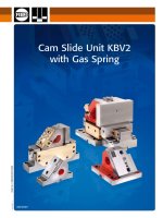 Tài liệu Cam Slide Unit KBV2 with Gas Spring ppt