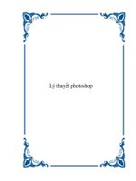 Tài liệu Lý thuyết photoshop pptx