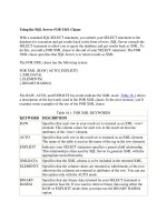 Tài liệu Using the SQL Server FOR XML Clause ppt