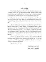 Quy hoạch phát triển giáo dục trung học cơ sở quận 1, thành phố hồ chí minh đến năm 2020 luận văn thạc sĩ khoa học giáo dục 