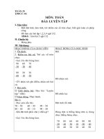 Gián án GIAO AN LOP 1-TUAN 25