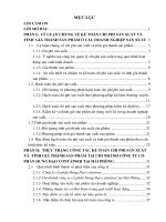 Hoàn thiện kế toán chi phí sản xuất và tính giá thành sản phẩm tại chi nhánh công ty cổ phần hưng đạo container tại hải phòng 