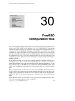 Tài liệu Chapter-30-FreeBSD configuration files ppt