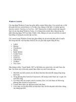 Tài liệu Các Ứng Dụng Của Windows tập 3 doc