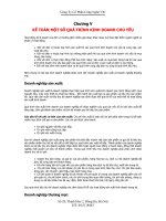 Tài liệu Tổng quan về kế toán_ Chương 5 pdf