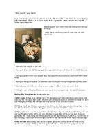 Tài liệu Bắt mạch