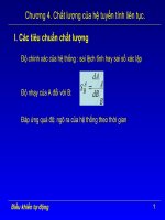 Tài liệu Chương 4: Chất lượng của hệ tuyến tính liên tục ppt