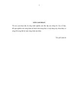 Mối quan hệ giữa mở cửa thương mại và tăng trưởng kinh tế ở việt nam trong tiến trình hội nhập kinh tế quốc tế 