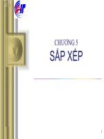 Tài liệu Chương 5: sắp xếp pdf