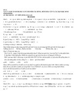 Tài liệu Đề thi thử CĐ ĐH môn Sinh năm 2010 - số 3 ppt