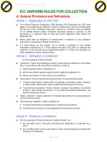 Tài liệu ICC Uniform Rules For Collection pptx