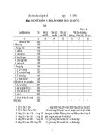 Tài liệu BIỂU MẪU