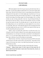 Hoàn thiện tổ chức công tác kế toán doanh thu, chi phí và xác định kết quả kinh doanh DNTN kinh doanh chế biến nông sản Tân Phú