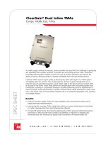 Tài liệu ClearGain® Dual Inline TMAs pptx