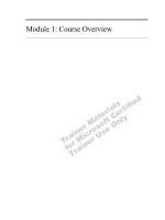 Tài liệu Module 1: Course Overview pdf