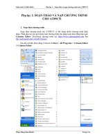 Tài liệu Giáo trình Vi điều khiển - Phục lục 1 ppt