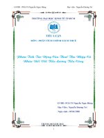 Phân tích tác động của thuế thu nhập cá nhân đối với tiền lương tiền công 