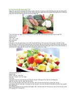 Ăn thế nào để giữ dáng ngày tết 