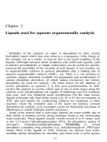 Tài liệu Chapter 2: Ligands used for aqueous organometallic catalysis pdf