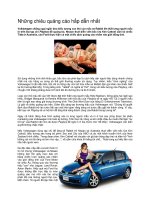 Tài liệu Những chiêu quảng cáo dẫn pptx