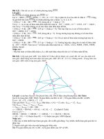 Gián án Một số bài toán hay chọn lọc