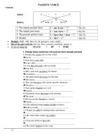 Bài soạn BAI TAP PASSIVE 2