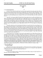 Phân tích rủi ro tín dụng tại ngân hàng đầu tư và phát triển việt nam chi nhánh sóc trăng 