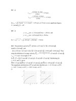 Tài liệu Physics exercises_solution: Chapter 03 doc